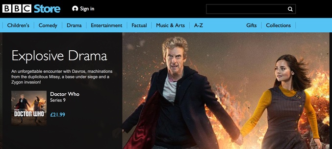 BBC Store, el nuevo servicio de BBC