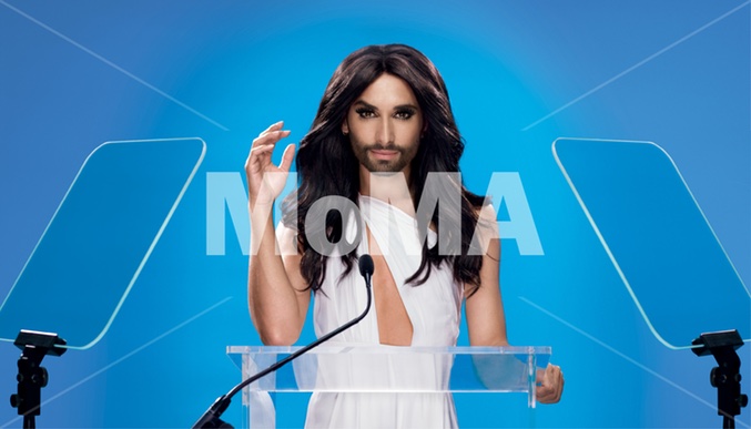 Conchita Wurst, imagen del MoMA de Nueva York