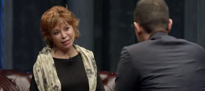 Isabel Allende en 'Al rincón'