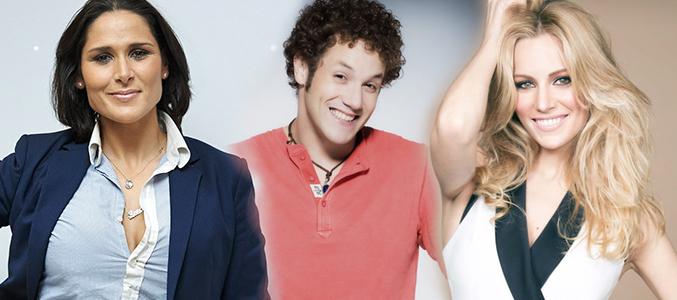 Tres eurovisivos que intervendrán en 'Telepasión'