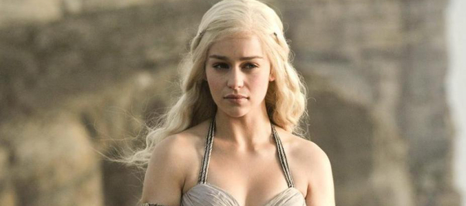 Emilia Clarke es Daenerys Targaryen en 'Game of Thrones'