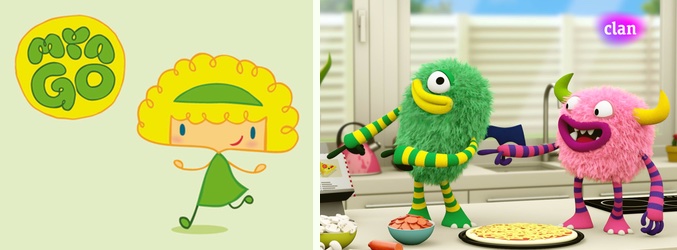 Imagen de 'Mya Go' y de 'My Preschool Monster'