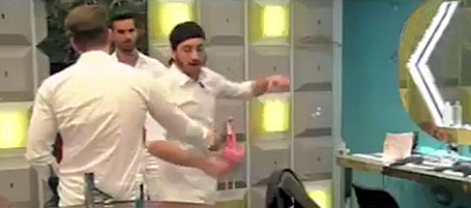 Aritz en un momento de la discusión