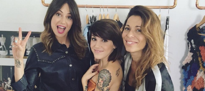 La presentadora ha grabado junto a Angy Fernández y su estilista Ana Capel