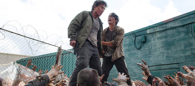 Glenn the walking dead está vivo