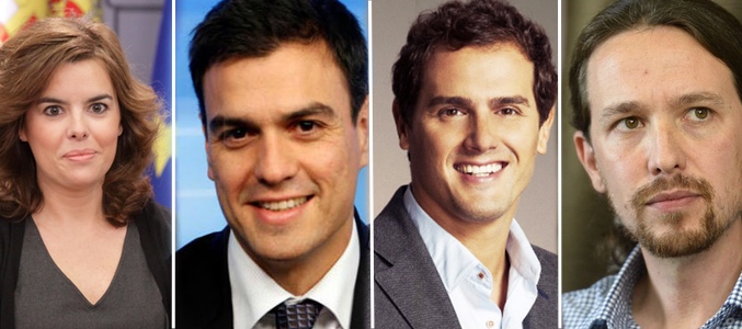 Estos serán los representantes que participarán en el debate a cuatro