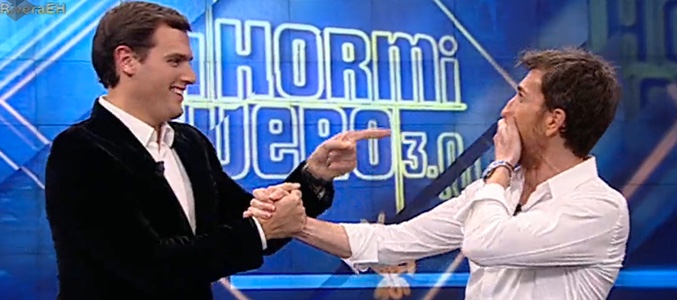 Pablo Motos llamó "Pedro" a Albert Rivera