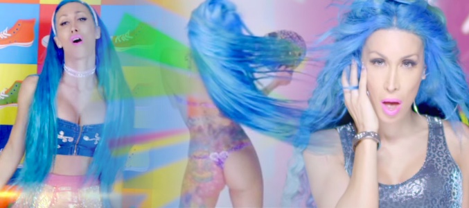 La Pelopony en su videoclip "Me anticipo"