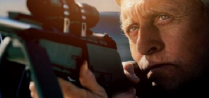 Michael Douglas en "Caza bajo el sol"