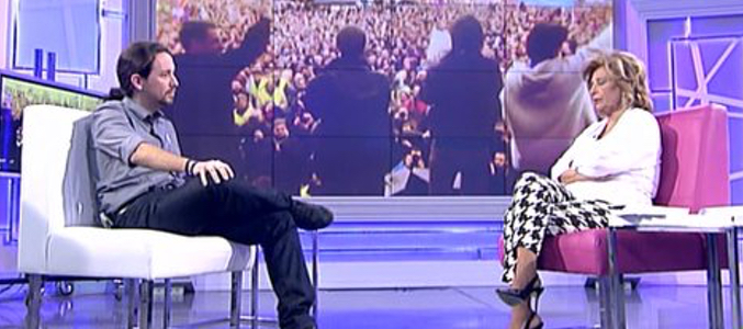 audiencia que tiempo tan feliz pablo iglesias