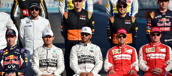 Pilotos de las últimas temporadas de Fórmula 1