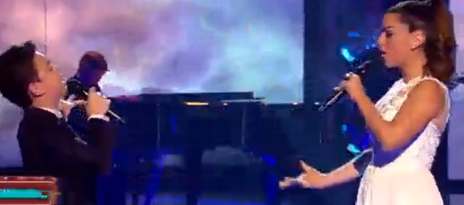 Ruth Lorenzo en la final de 'Pequeños gigantes'