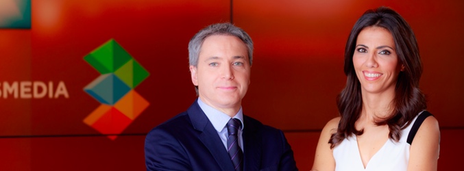 Vicente Vallés y Ana Pastor, moderadores del debate de Atresmedia TV