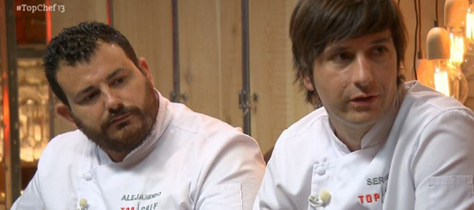 Alejandro y Sergio, finalista y eliminado de 'Top Chef'