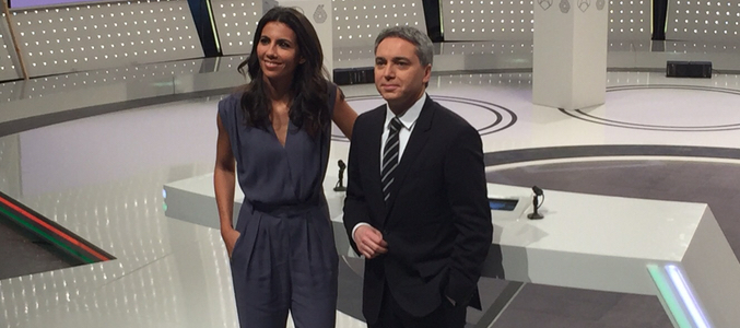 Moderadores del debate