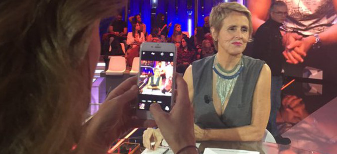 Mercedes Milá durante la gala