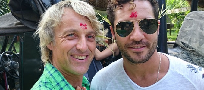 David Bisbal y Jesús Calleja