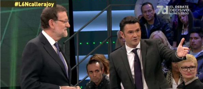 'laSexta noche' registra un impresionante 13,4% con la primera visita de Rajoy a la cadena