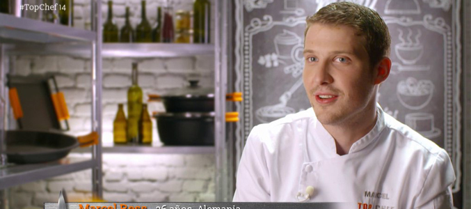 Marcel, primer finalista de 'Top Chef'