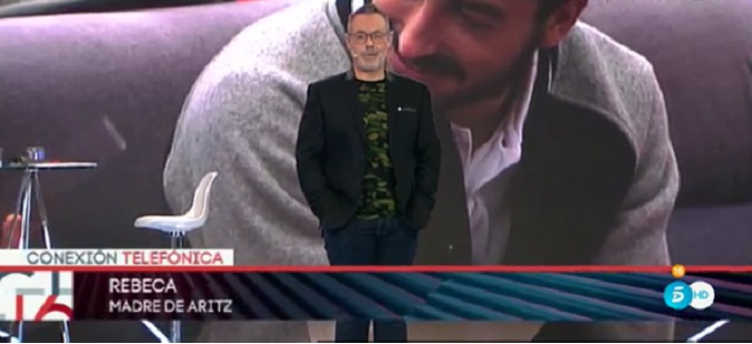 La madre de Aritz entra por teléfono