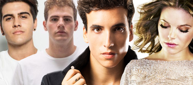 Maverick, Raúl Gómez, Xuso Jones y María Isabel