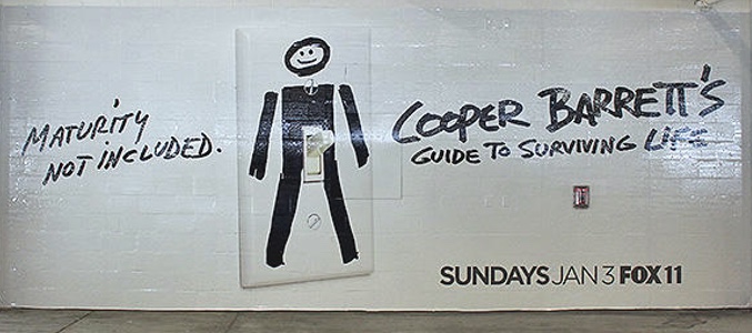 Así luce la campaña de la serie de Fox en las calles estadounidenses