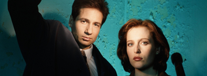 Los agentes Fox Mulder y Dana Scully