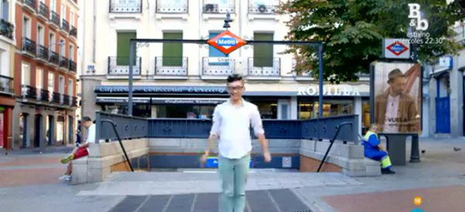 Aritz en el vídeo de presentación de Han