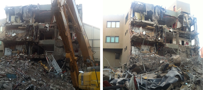 Demolición de los Estudios Buñuel (foto: Borja Terán)