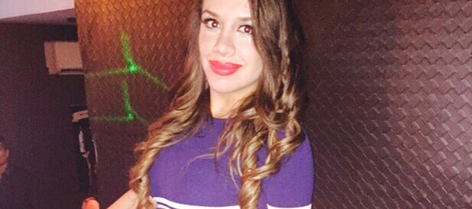 Karime en una discoteca