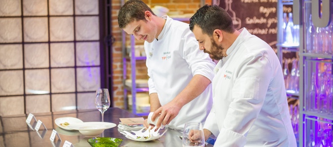 Alejandro fue su competidor en la final