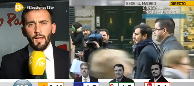 El especial Elecciones Generales 2015 de 13tv se salda con un gran 4,1%