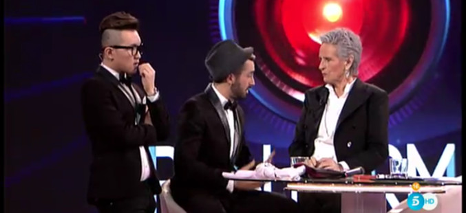 Han, Aritz y Mercedes Milá