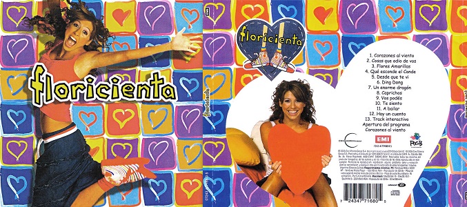 Carátula del segundo álbum de 'Floricienta', publicado en 2005.