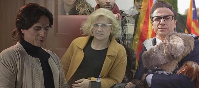 José Mota como Ada Colau, Manuela Carmena y Artur Mas