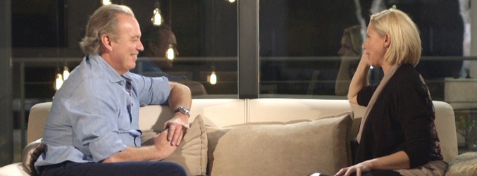 Bertín Osborne entrevistando a Anne Igartiburu