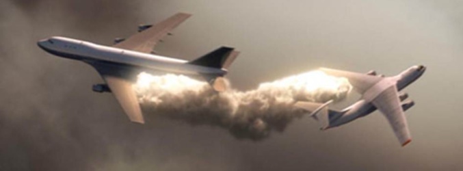 Imagen recreada por la serie documental 'Mayday: catástrofes aéreas'