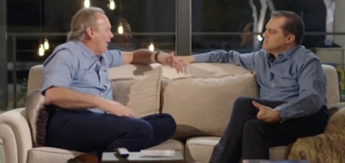 Ramón García con Bertín, en &#39;En la tuya o en la mía&#39;