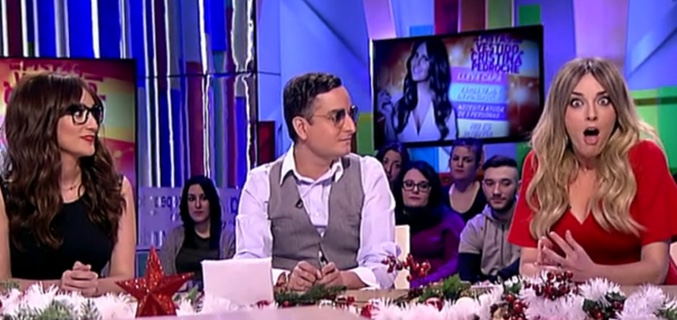 La reacción de los colaboradores de &#39;Zapeando&#39; al ver el vestido de Cristina Pedroche