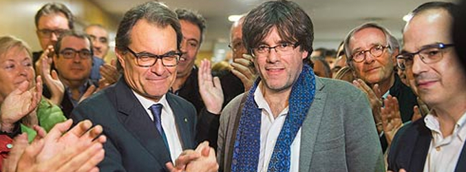 Artur Mas y Carles Puigdemont