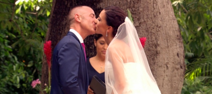 Sabrina y Jonathan se dan el sí quiero en 'Casados a primera vista'