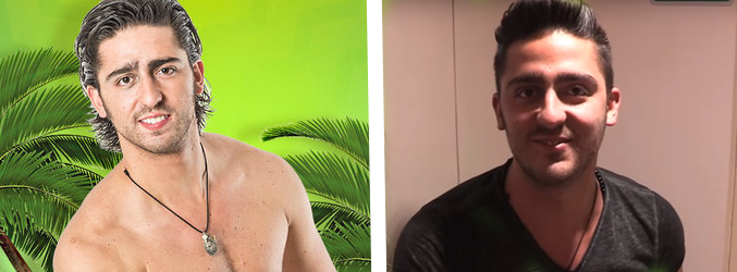 La nueva cara de Potro (a la derecha) y su antigua imagen (izquierda)