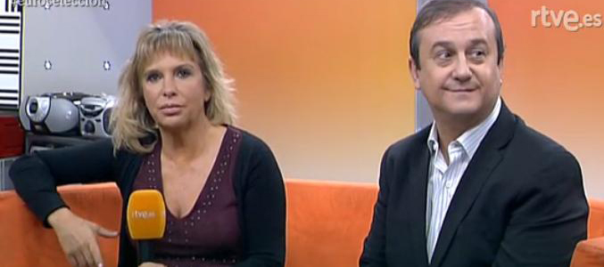 Toñi Prieto y Federico Llano en el videoencuentro