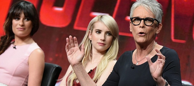 Lea Michele, Emma Roberts y Jamie Lee Curtis estarán en la segunda temporada de 'Scream Queens'.