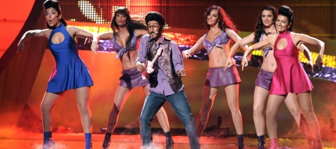 Silvia Abril, en Eurovisión