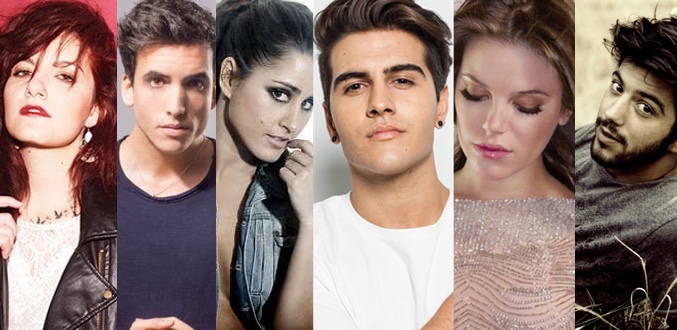 Electric Nana, Xuso Jones, Barei, Maverick, María Isabel y Salvador Beltrán