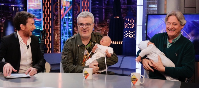 Millán Salcedo y Josema Yuste en 'El hormiguero'