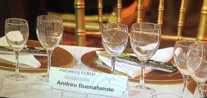 Guiño a Buenafuente en los Premios Feroz