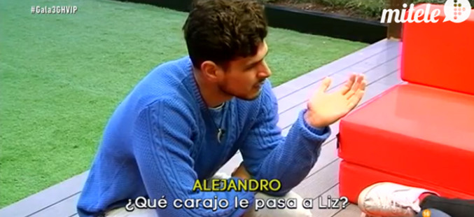 Alejandro no entendía qué le pasaba a Liz con él