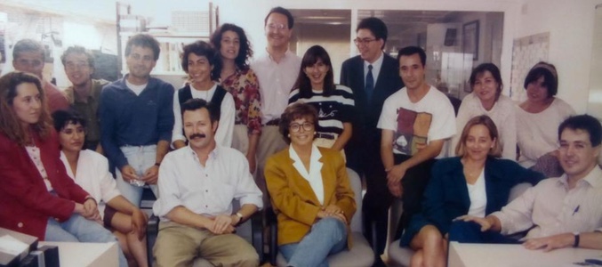 El equipo original de 'Los reporteros'